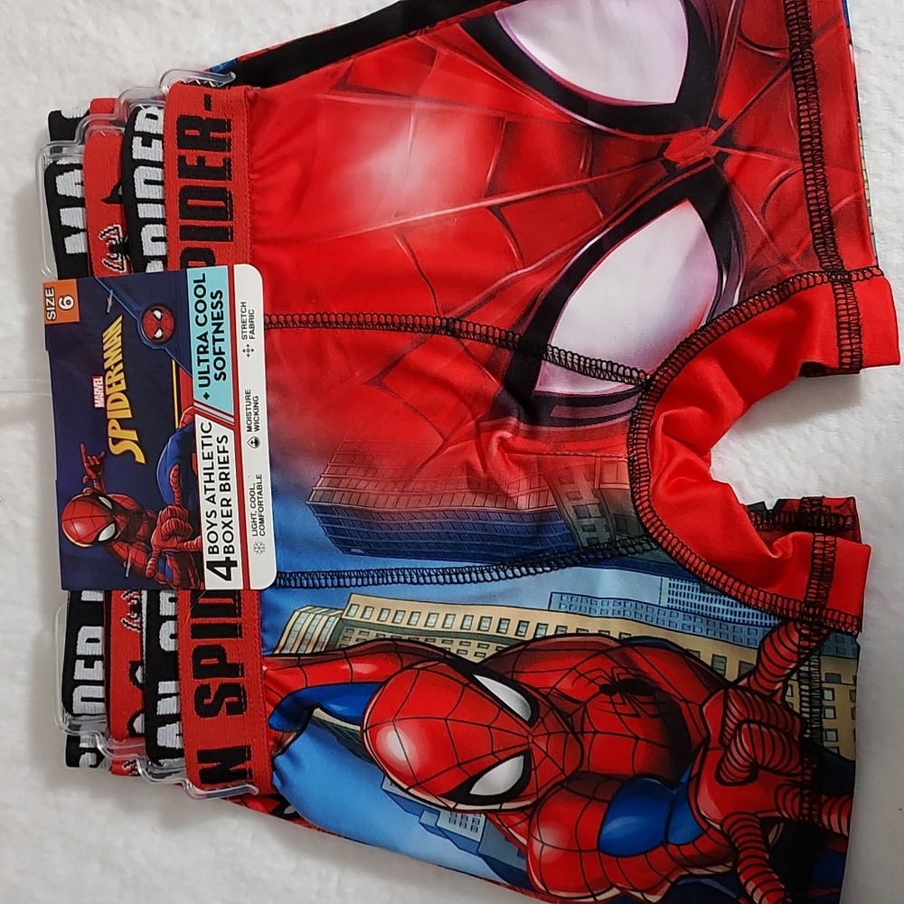 Marvel Spider-Man 4pk boxer briefs